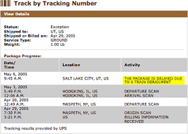 UPS SurePost Tracking Not Updating