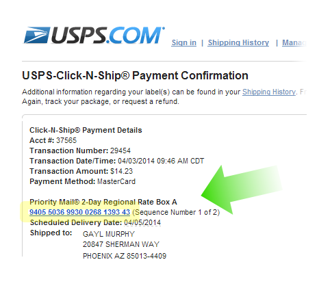 USPS com Tracking Number The Function of the Number