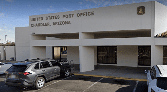 chandler post office 85225 phone tracking package