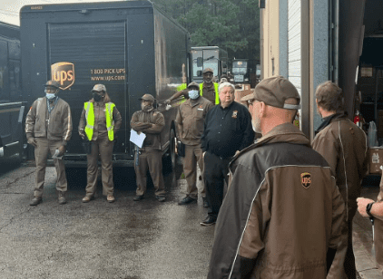 UPS Delivery Driver Starting Pay in Texas